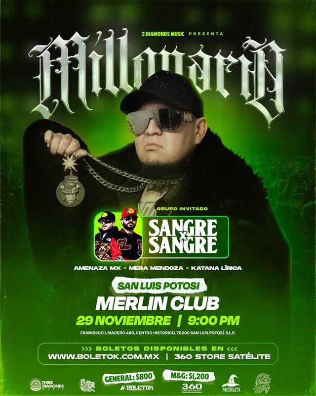 MILLONARIO / SAN LUIS POTOSÍ