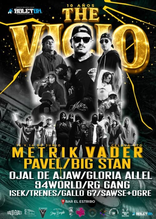 10 ANIVERSARIO THE VICIO COMPANY / 13 & 14 DE JUNIO