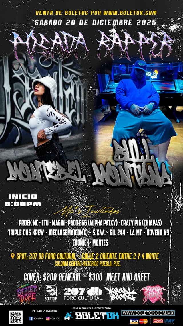 POSADA RAPPER EN PUEBLA