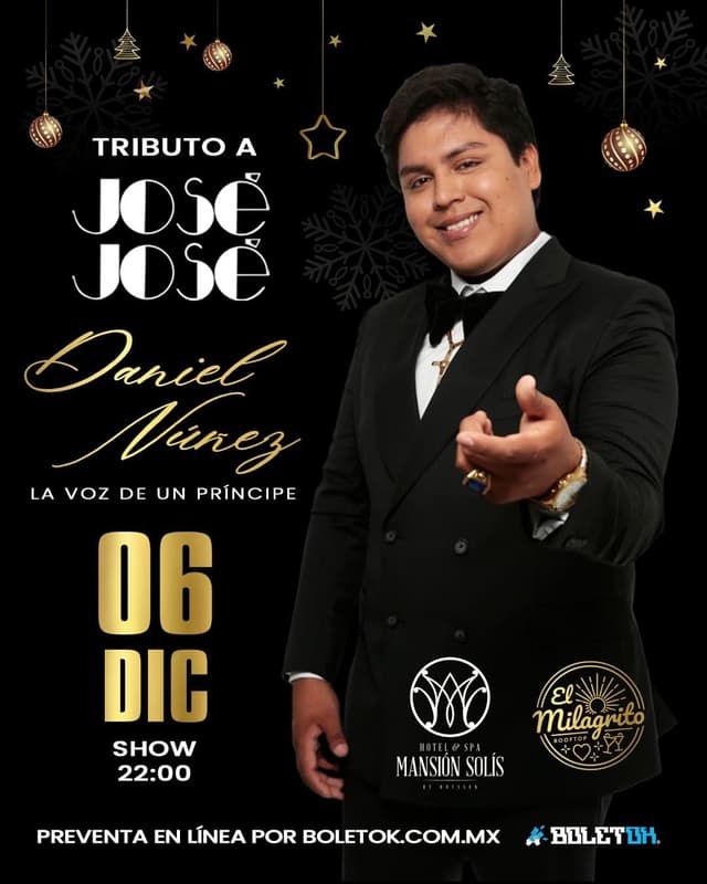 Tributo a José José (Daniel Núñez)
