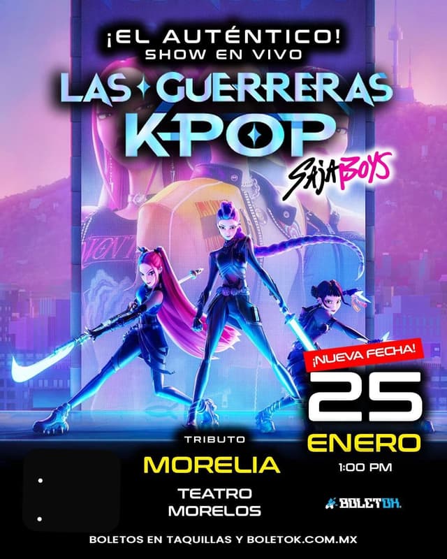¡El Auténtico Show en Vivo! Las Guerreras K-POP