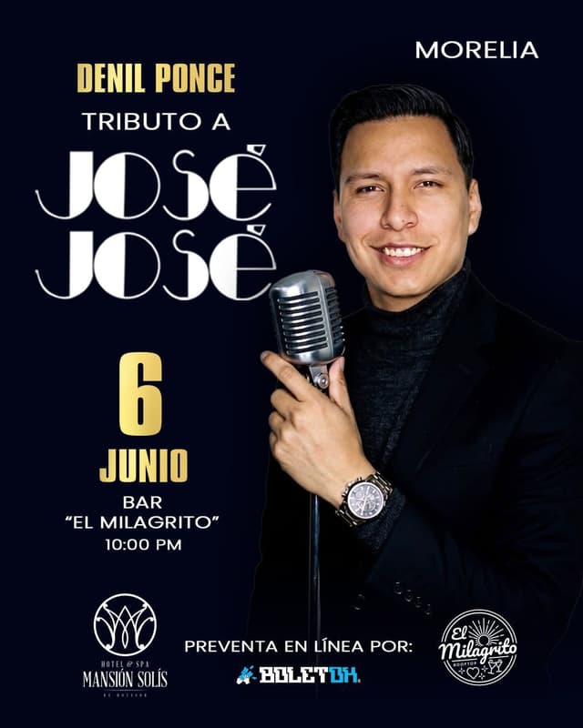DENIL PONCE TRIBUTO A JOSÉ JOSÉ